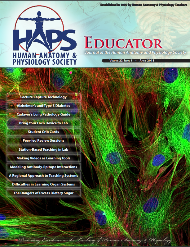 cover of HAPS journal